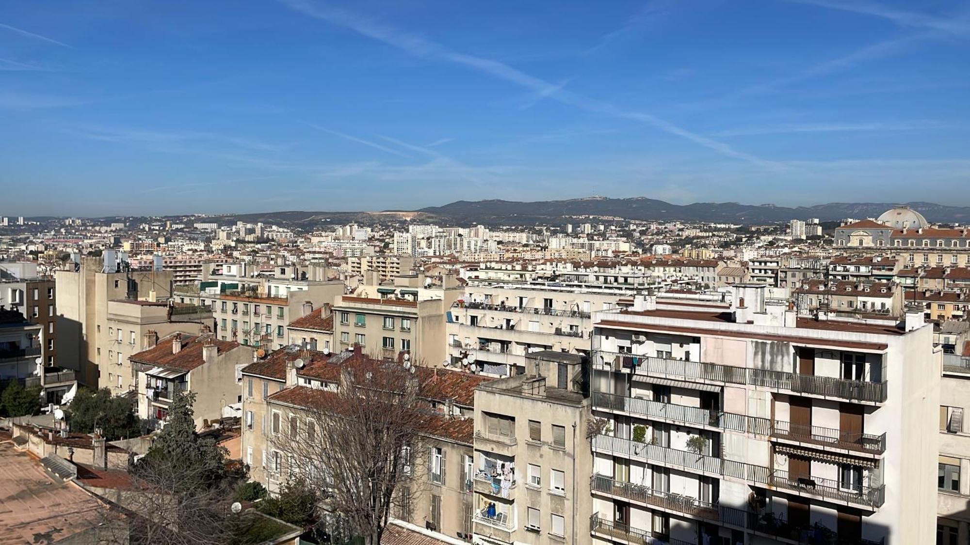 4 Personnes Appart 60 M2 Terrasse 35M2 Sejour Sud 2 Vraies Chambres Gare Saint-Charles Universite Marseille Luaran gambar