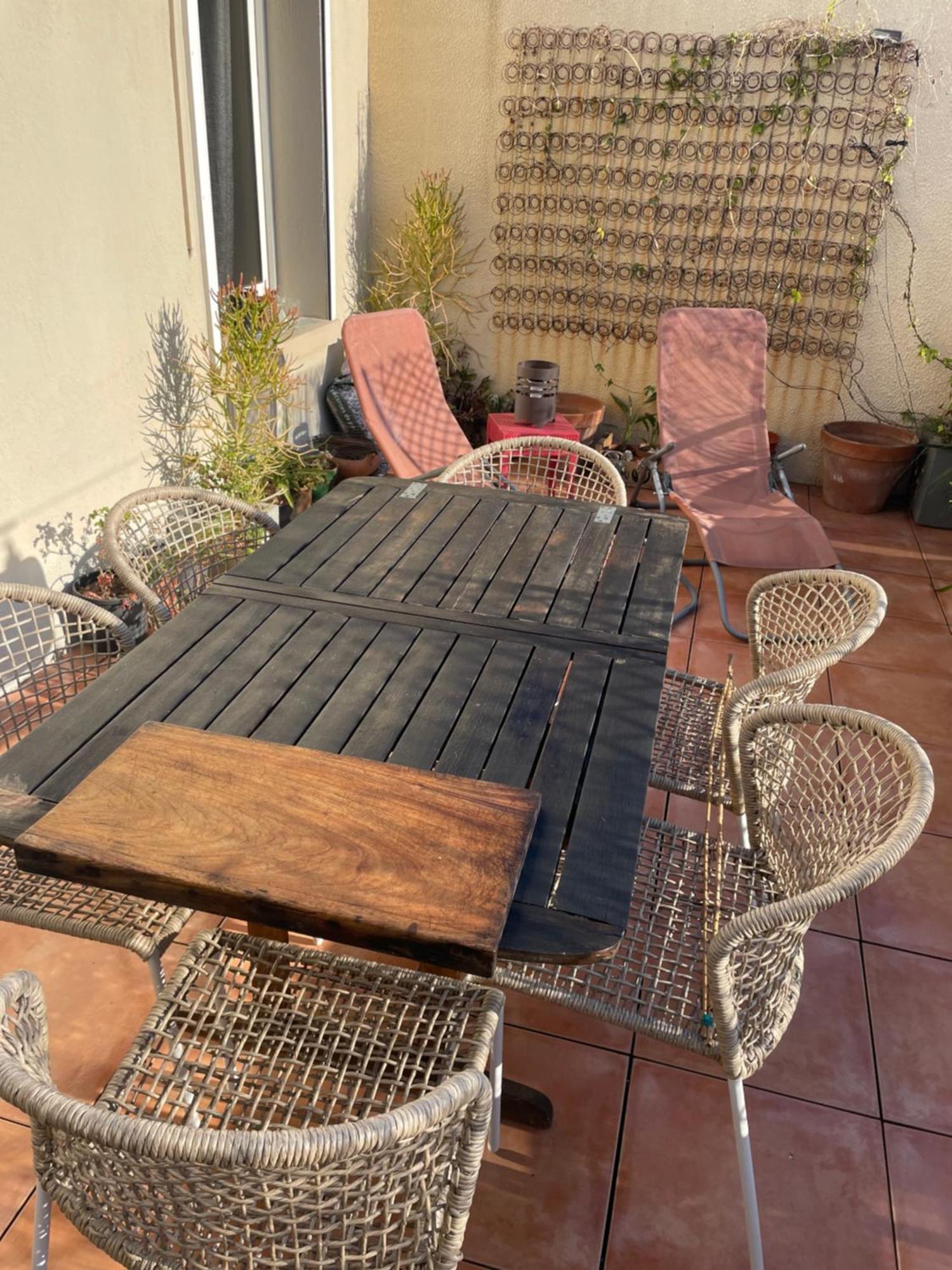 4 Personnes Appart 60 M2 Terrasse 35M2 Sejour Sud 2 Vraies Chambres Gare Saint-Charles Universite Marseille Luaran gambar