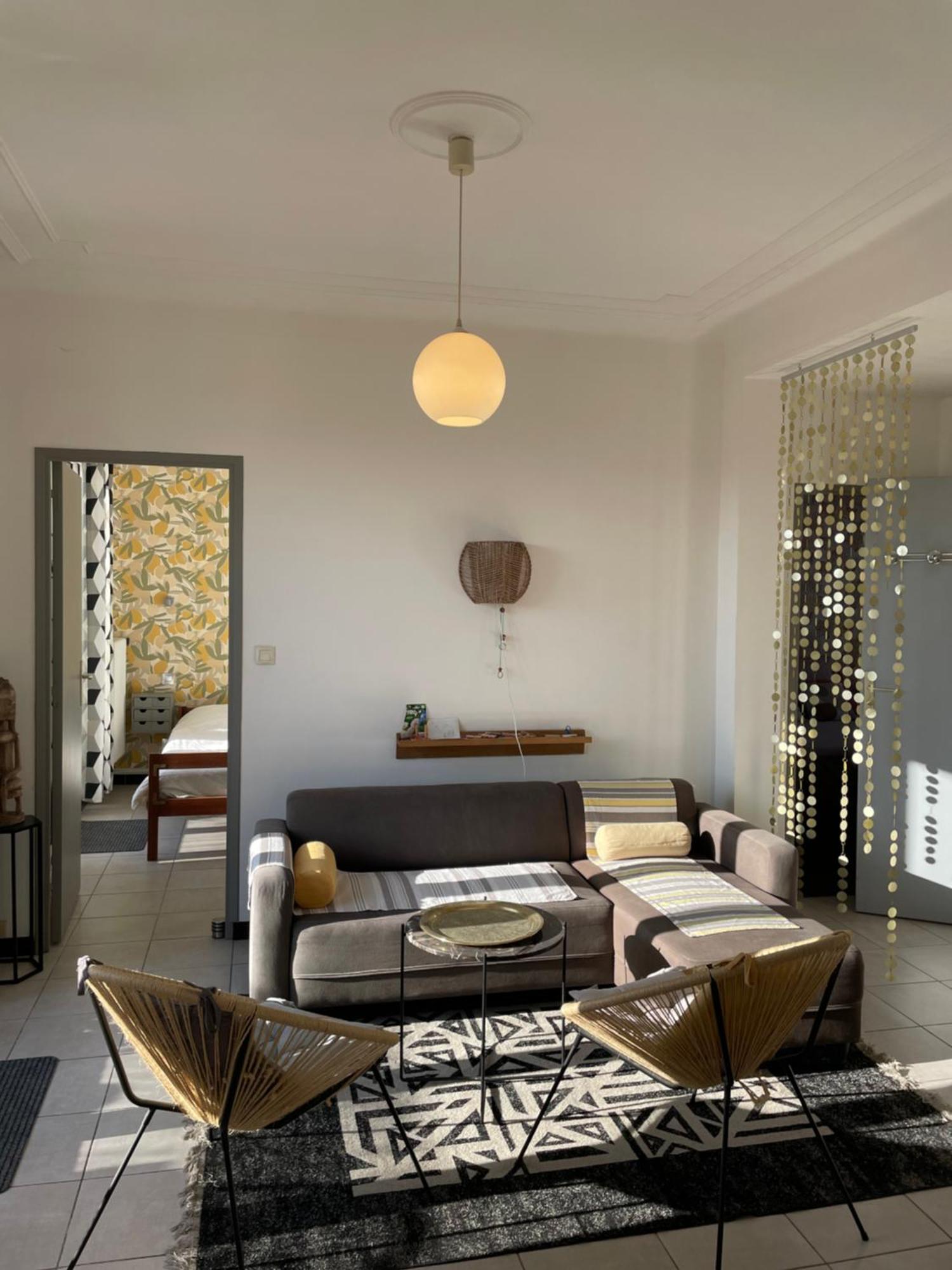 4 Personnes Appart 60 M2 Terrasse 35M2 Sejour Sud 2 Vraies Chambres Gare Saint-Charles Universite Marseille Luaran gambar